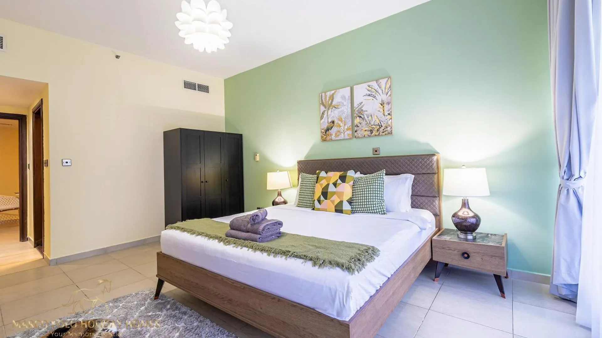 Marco Polo - Striking Lake Views At Jlt , 1 Bedroom 2 Balconies Dubai Apartment