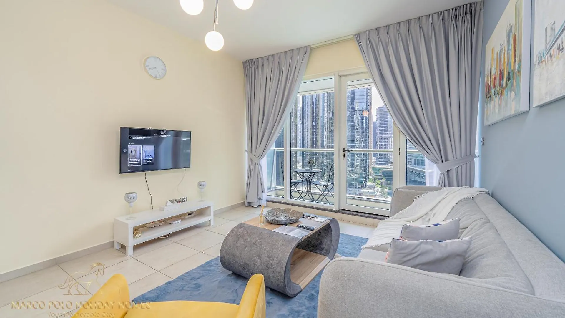 Marco Polo - Striking Lake Views At Jlt , 1 Bedroom 2 Balconies Dubai